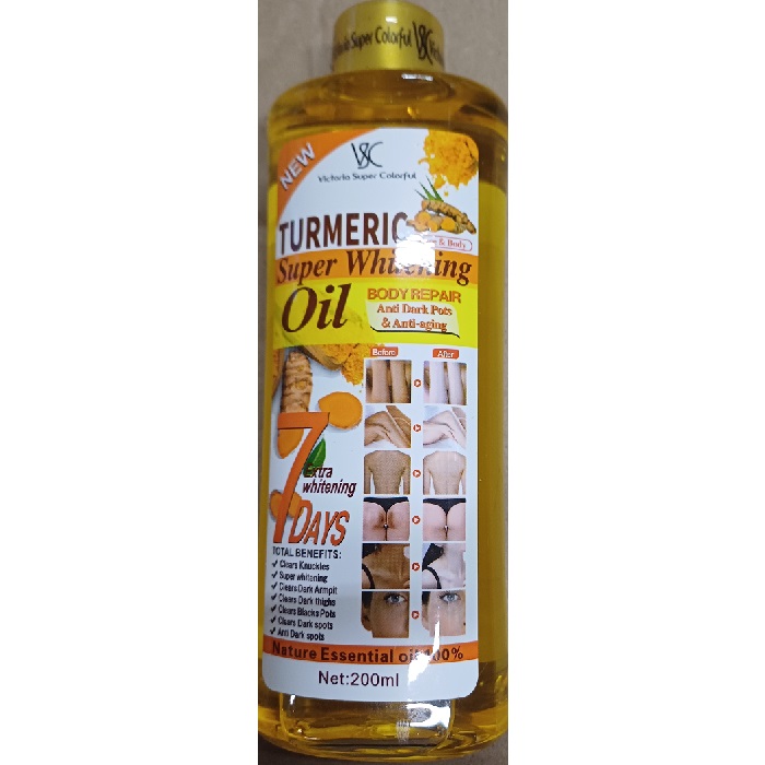 VeetGold Turmeric Super Whitening Oil 200ml